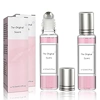 Enhanced Scents Pheromone Perfume for Women, Portable Roll-On Perfume Oil Long Lasting Female, Enhanced Scents The Original Scent Perfume, 0.35 Fl Oz (2 Pcs)