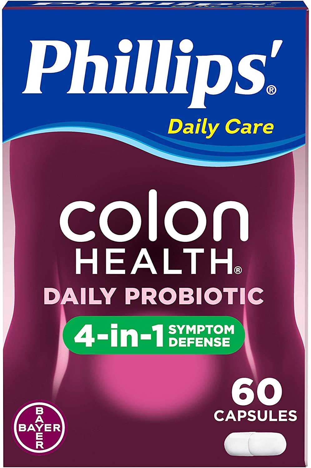 Phillips Colon Health Probiotic Capsules, 60 Count