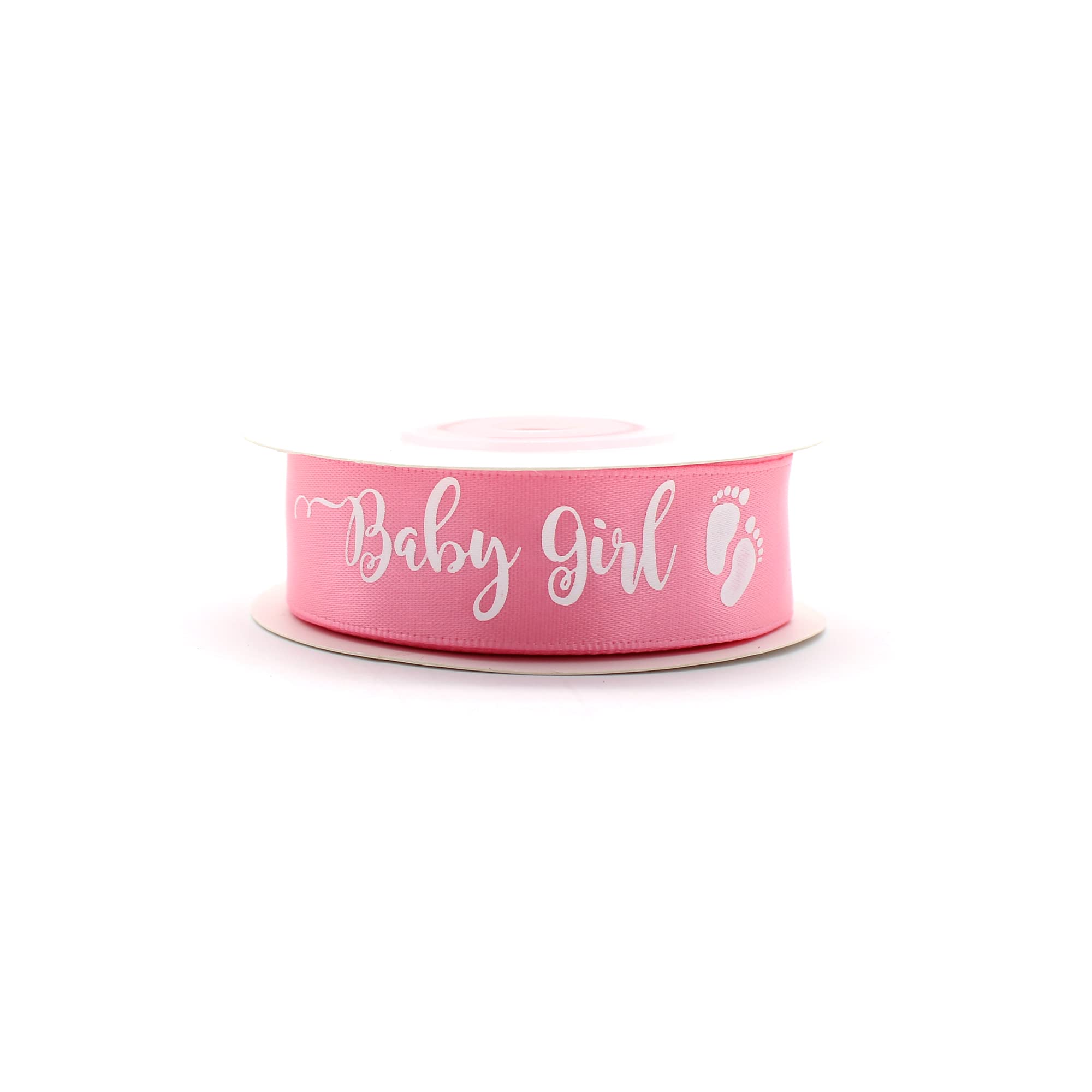 Baby Girl Pink Satin Ribbon 19mm Width Baby Girl Baby Shower Birthday Decoration …