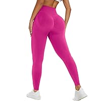 FITTOO Scrunch Butt Lifting Leggings for Women High Waist Seamless Ruched Booty Workout Yoga Pants