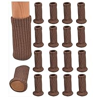 Chair Socks 16 PCS Chair Leg Floor Protectors - Felt Furniture Pads for Hardwood Floors Kitchen Chair Leg Floor Protectors Anti Slip Furniture Pads Non Slip