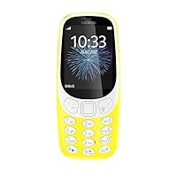 Nokia 3310 Dual SIM mobile phone - German goods (2.4 inch color display, 2MP camera, Bluetooth, radio, MP3 player) yellow