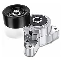 A-Premium Belt Tensioner Assembly with Pulley Compatible with Honda Accord 2003-2007, Civic 2006-2015, CR-V, Element & Acura TSX, CSX, RDX, ILX, Replace# 31170RAAA01, 31170PNA023