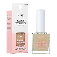 Nail Strengthening Treatment, Maximum Strengthener for Thin, Cracked, Split Nails, Infused with Biotin and Keratin, Made in Korea