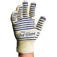 Ove Glove Hot Surface Handler Oven Mitt Glove, Perfect for Kitchen/Grilling, 540 Degree Resistance, As Seen On TV Household Gift, Heat & Flame,Tan