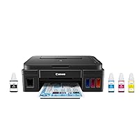 Canon G3200 All-In-One Wireless Supertank (MegaTank) Printer| Copier| Scanner| and Mobile Printing, Black, 6.5