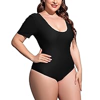 Cute Bathing Suits for Girls 14-16 One Piece Swimsuit Women Tummy Control Sexy Bikini Surfing Short Sleeved L