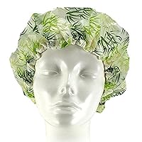 Swissco Bamboo Collection Bamboo Lined Shower Cap
