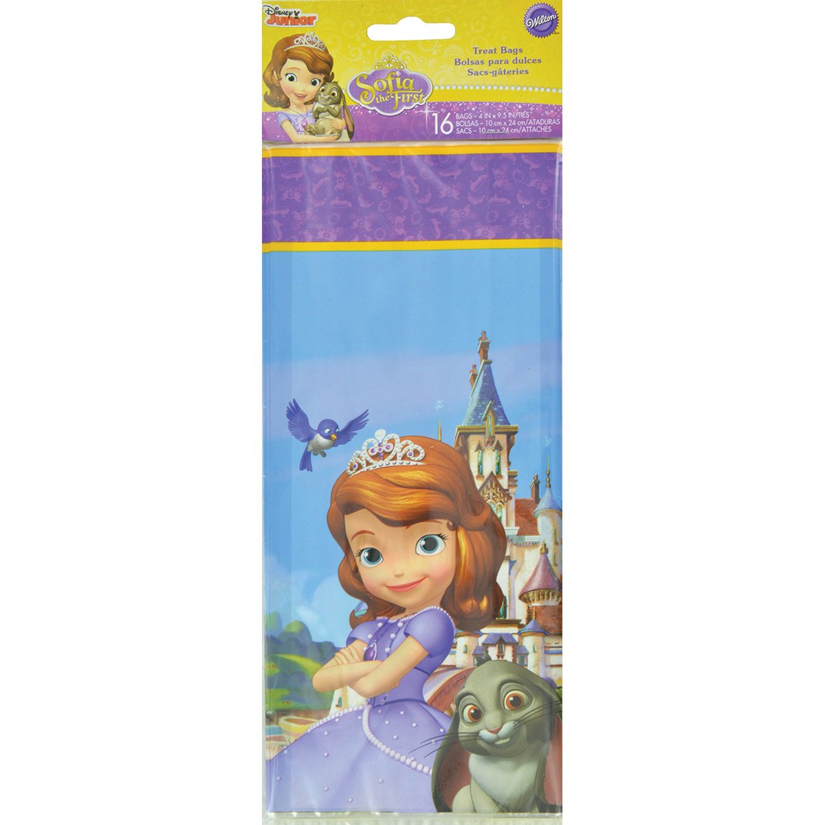 Wilton 16 Count Sofia The First Treat Bags