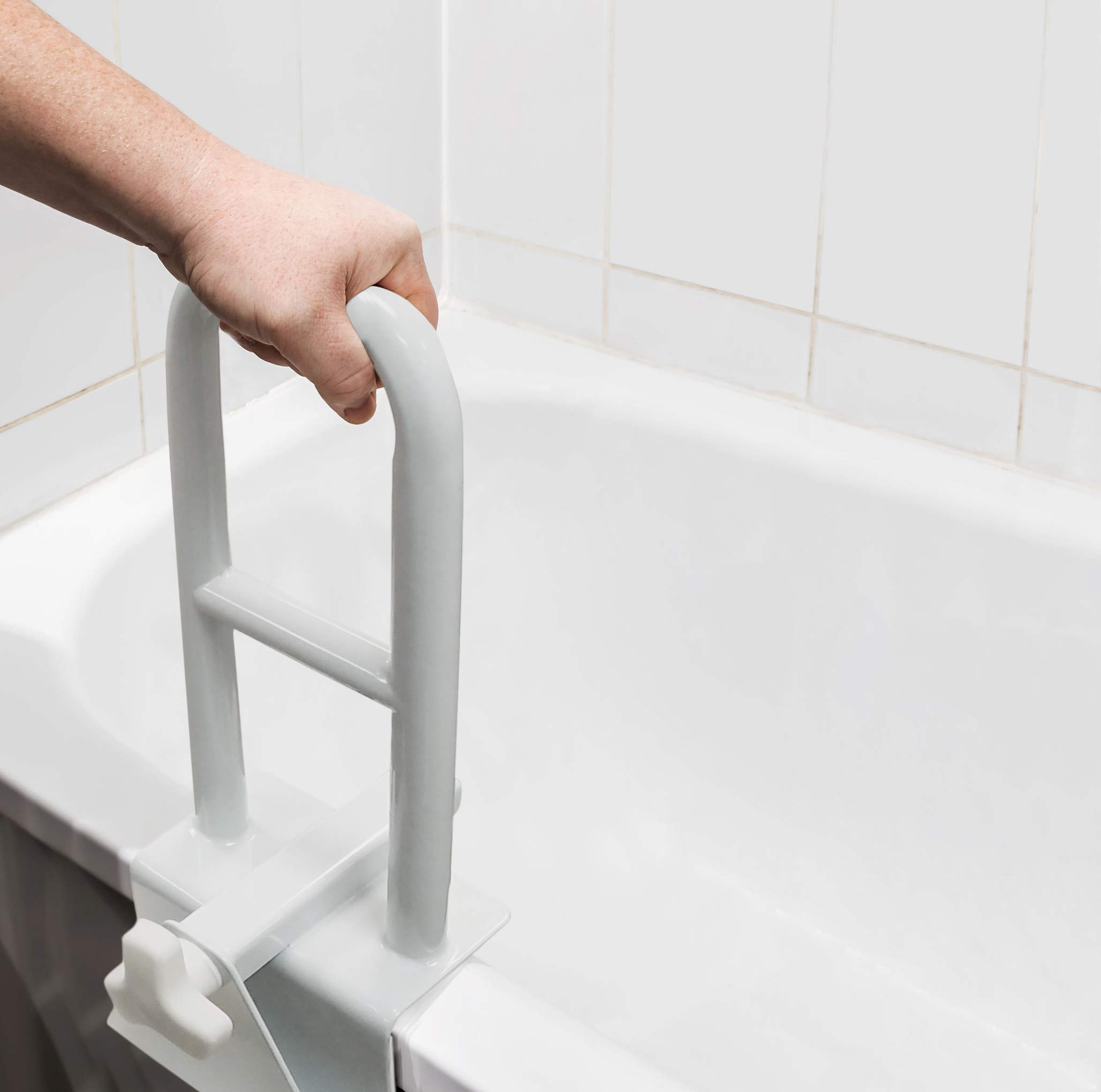 Vaunn Adjustable Bathtub Safety Rail Shower Grab Bar Handle