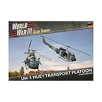 World War III Team Yankee West German: UH-1 Transport Platoon (x2 Plastic) (TGBX17)