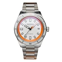 AMOY Men Automatic Watch 39mm Luxury Mechanical Wristwatch Diver 20ATM BGW-9 Luminous Sapphire Enamel Dial PT5000