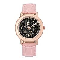 Sun Stars Women's Watch Fashion Quartz Analog Watches Wristwatch for Ladies