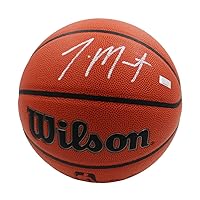 Ja Morant Autographed/Signed Memphis Wilson Replica Basketball