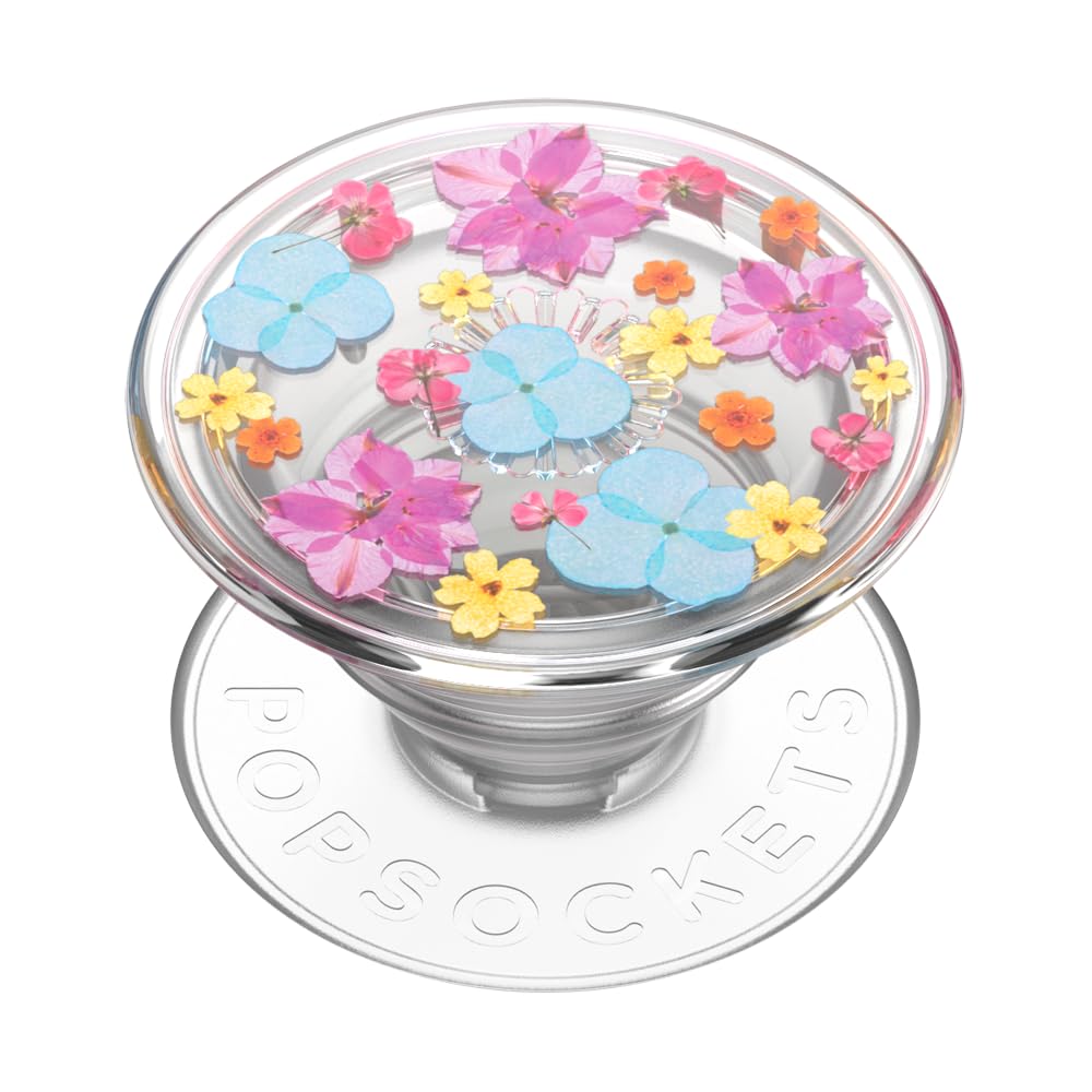 POPSOCKETS Phone Grip with Expanding Kickstand - Translucent Delicate Floral