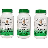 Dr. Christophers Formulas Complete Tissue and Bone, 440mg, 100 Capsules (3 Pack)