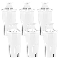 Water Filter Replacements Fit for Brita Pitchers and Dispensers Compatiable with Bri-ta Filter Replacement Fit for Bri-ta Water Pitcher Classic OB03, Ma-vea 107007, and More, 6 Count By BOGDA