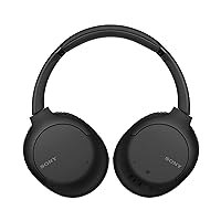 Sony Noise Canceling Headphones WHCH710N: Wireless Bluetooth Over The Ear Headset with Mic for Phone-Call and Alexa Voice Control, Black
