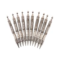 x 10 pcs) Acupressure Sujok Stainless Steel Ear and Body Press Massage Point Probe Acupuncture