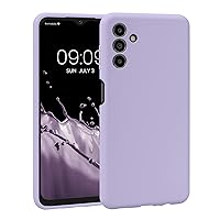 kwmobile Case Compatible with Samsung Galaxy A04s Case - Slim TPU Silicone Phone Cover - Soft Touch Finish - Lavender