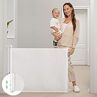 Retractable Baby Gate, Momcozy Mesh Baby Gate or Mesh Dog Gate, 33