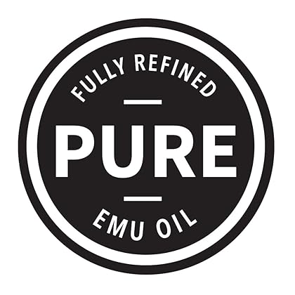 PURE EMU Emu Oil: Pure, Fully Refined Emu Oil For Hair, Skin & Nails | Natural, Safe & Hormone-Free | Clear, Odorless, and Highly Stable | Nature’s Greatest Moisturizer, 2 fl oz
