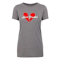 Valentine's Day Heart Breaker Shirt, Woman's T-Shirts, Funny Valentine's Shirt - Broken Heart