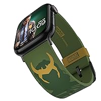 Marvel Smartwatch Band - Trickster Loki - Officially Licensed, Compatible with Every Size & Series of Apple Watch (watch not included)