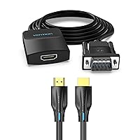 VENTION VGA to HDMI Adapter and HDMI Cable 6.6ft