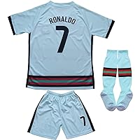 #7 Kids Football Soccer Jersey/Shorts/Socks Kit Youth Sizes