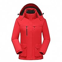 Men Women Heated Jackets Lightweight Heated Jacket with Pokets Winter Outdoor Hood Heated Coat USB Charging Heated Coat
