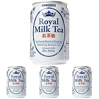 SANGARIA Royal Milk Tea, 8.96 Fl Oz (Pack of 4)