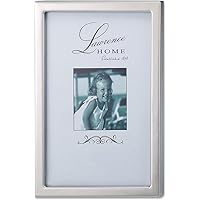 Lawrence Frames 710646 Silver Standard Metal 4x6 Picture Frame