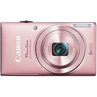 Canon PowerShot ELPH 115 is 16.0 MP Digital Camera with 8X Optical Zoom with a 28mm Wide-Angle Lens and 720p HD Video Recording (Pink)