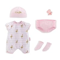 Corolle - Layette Set - 6 Piece Clothing and Accessory Set for Mon Grand Poupon 14