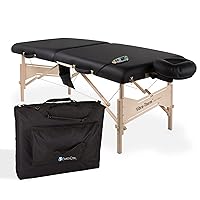 EARTHLITE Sports Therapy Table Vibra-Therm – Embedded Vibration & Heat, Enhanced Recovery & Warm-Up, Complete Package, UL Listed, Black