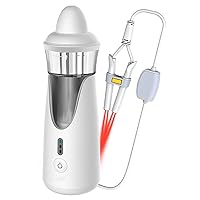 Nasal Irrigation and 650nm Light Therapy Electric Rhinitis System Device for Chronic Sinusitis