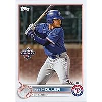2022 Topps Pro Debut #PD-5 Ian Moller ACL Rangers Official MiLB Baseball Trading Card in Raw (NM or Better) Condition
