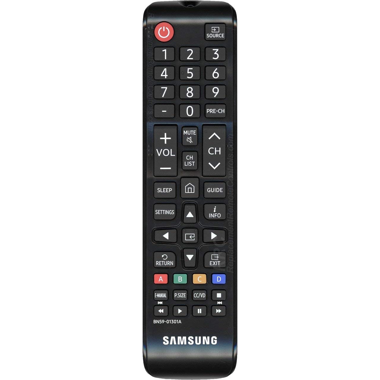 Samsung BN59-01301A TV Remote Control for N5300 NU6900 NU7100 NU7300 2018 Models (Renewed)