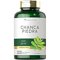 Carlyle Chanca Piedra | 200 Capsules | Non-GMO and Gluten Free Traditional Herb Formula