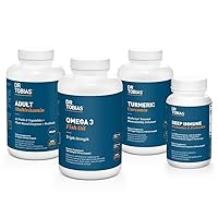 Daily Essentials Bundle - Omega 3, Adult Multivitamin, Deep Immune and Turmeric