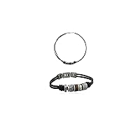 Fossil Men's Round Bracelet and Chain