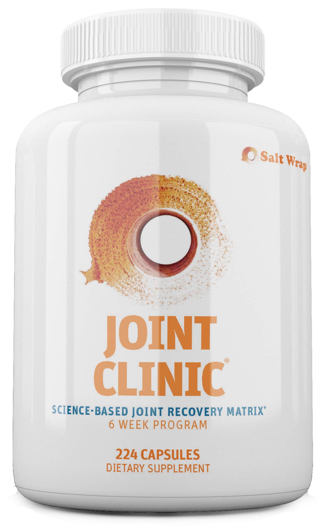 SaltWrap Joint Clinic - Joint Recovery Multivitamin Supplement - Tendon, Ligament, Cartilage Support – Repair and Rebuild with Cissus, C3 Curcumin ...