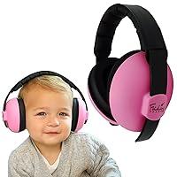 Baby Ear Protection Noise Cancelling Headphones for Ages 0-24 Months, Pink