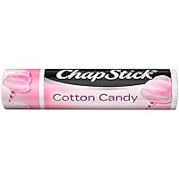 ChapStick Tropical Paradise (Cotton Candy Flavor, 0.15 Ounce) Lip Balm Tube, Skin Protectant, Lip Care