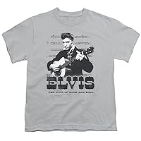 Elvis Presley The King of Unisex Youth T Shirt for Boys and Girls