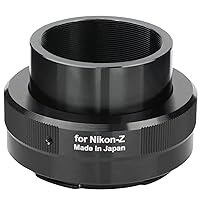 Kenko 499795 T-Mount Adapter II Nikon Z Mount with Anti-Reflective Black Coating, Made in Japan