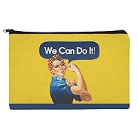 GRAPHICS & MORE Rosie The Riveter Poster World War II Makeup Cosmetic Bag Organizer Pouch