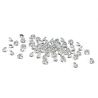 3 MM 10 pcs I2-I3 Clarity, F Color Natural Loose Brilliant Cut Diamond Clean White