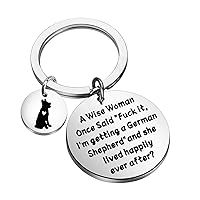 German Shepherd Gift A Wise Women Getting a German Shepherd She Lived Happily Ever After German Shepherd Mom/Dad Gift